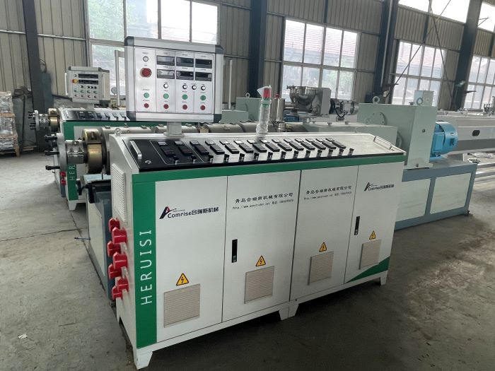 Az extruder előállítása a PVC Pipe Machien számára befejeződött