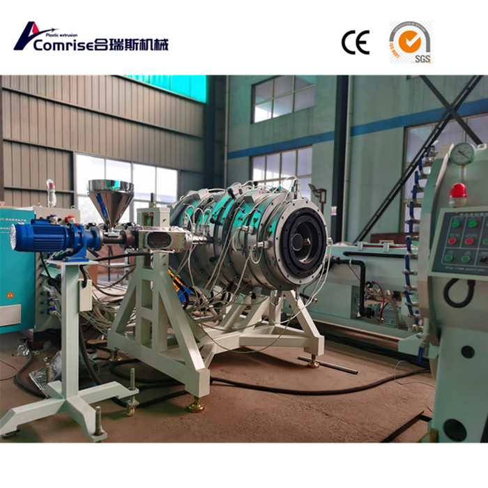 A 315-630 mm-es HDPE cső gyártósor készül