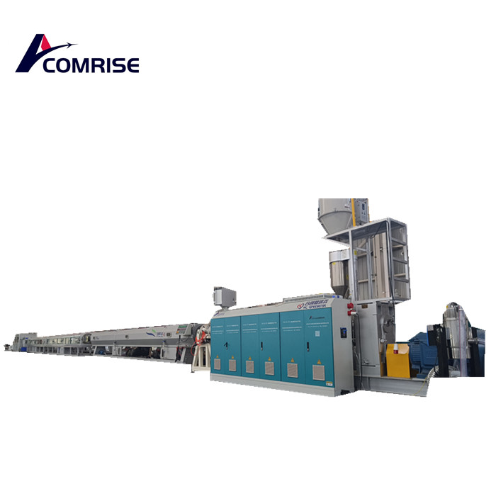 Milyen extruder csavaros kialakítást igényel egy 110 mm-es HDPE csőgép?