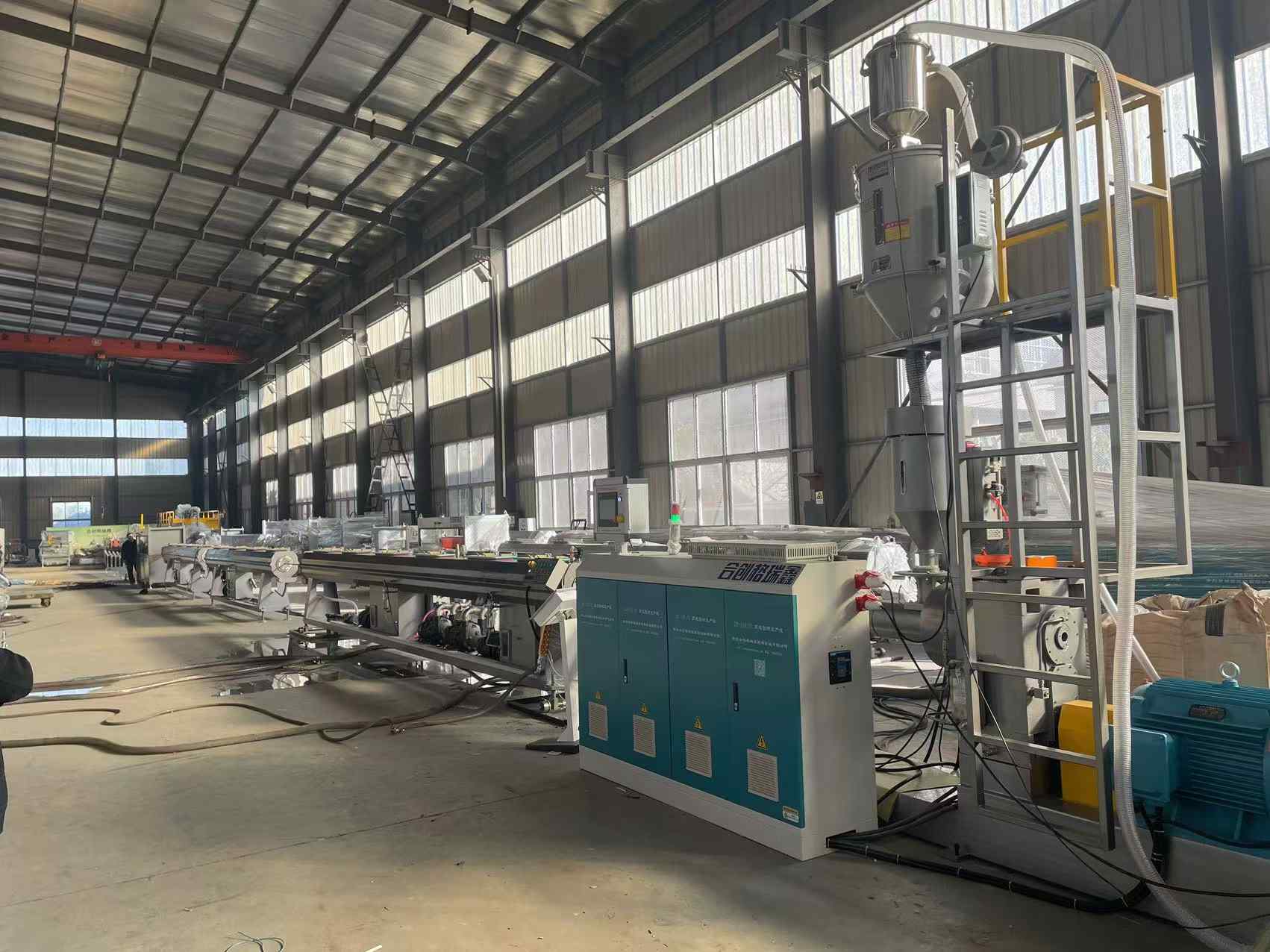 20 mm-110 mm HDPE cső nagysebességű gép